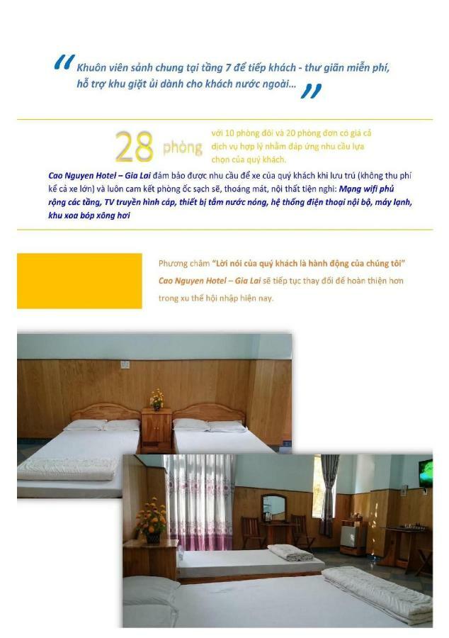 Cao Nguyen Hotel Плей Ку Екстериор снимка